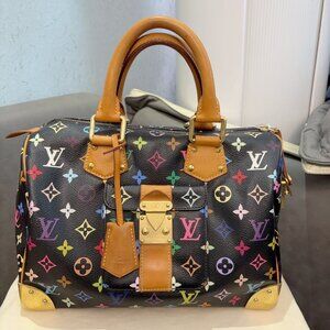 LV Multicolor Speedy 30 (Black) 🖤🌈